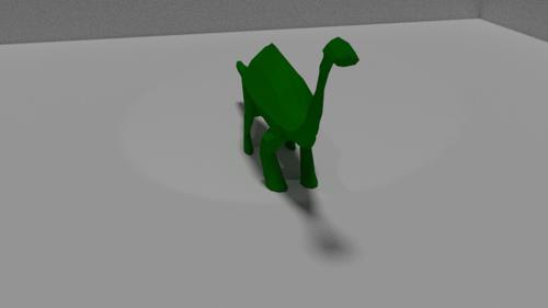 low-poly long neck preview image